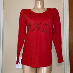 No boundaries womens shirt large Mr Grinch top graphic long sleeve Christmas NWT